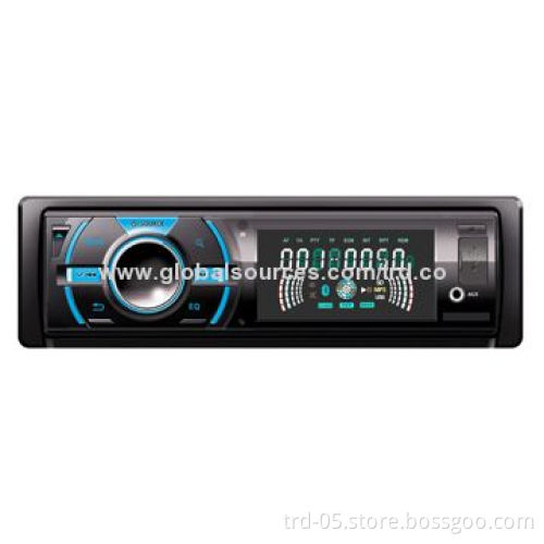 Car CD Player with LCD Display USB/SD/MMC Card Slots, 4 x 45W Output Power and 12V VoltageNew